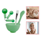 Kit Skincare Limpeza Facial Pincel Espatula Bowl Miss Frandy