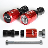Kit Slider Dianteiro Traseiro Hornet Até 2007 Vermelho