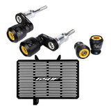 Kit Slider Protetor Radiador Gp Nylon Cb650f Cb 650f 18 19