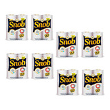 Kit Snob Papel Toalha Folha Dupla C/ 16 Rolos 800 Folhas