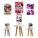 Kit Só Um Bolinho Festa Pocket - Black Pink Kpop