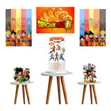 Kit Só Um Bolinho Festa Pocket - Dragon Ball Goku