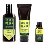 Kit Sobrebarba Shampoo, Condicionador E Oleo Barba Lemondrop