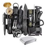 Kit Sobrevivencia De Emergencia 18 - Em 1 Multi Ferramenta