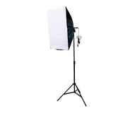 Kit Softbox 50x70 C/ Soquete E27 + Lâmpada Led 150w