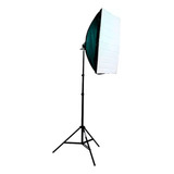 Kit Softbox Profissional Tripé Portátil Led Iluminação Foto