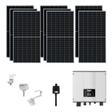 Kit Solar 8 Placas Mono 450w E Inversor Invt 3kw 3.6 Kwp