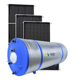 Kit Solar Boiler 400l Nivel E 2 Coletor 200x100 Inox Ribsol