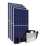 Kit Solar Casa 4 Painéis 2,22 Kwp Hoymiles Microinversor