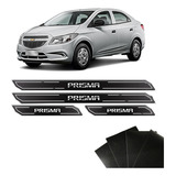Kit Soleira Diamante Prisma 2013/2019 Com Protetor De Porta
