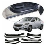 Kit Soleira Protetora Prisma 2013 14 15 16 17 18 19 Gm