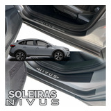 Kit Soleiras Nivus Super Protetoras Portas Volkswagen Vw