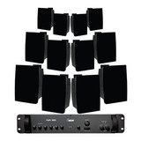 Kit Som 12 Jbl C621p + Pwm1600 400wrms Rest,loja,academia