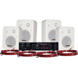 Kit Som Ambiente 400w Musical Ambience