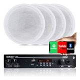 Kit Som Ambiente Amplificador Bluetooth +