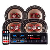 Kit Som Automotivo Bluetooth Auto Falante