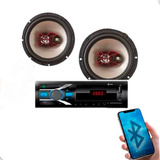 Kit Som Automotivo Bluetooth Auto Falante Bravox 6