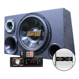 Kit Som Caixa Trio Sub Spyder 700w Aparelho Bluetooth Tl1500