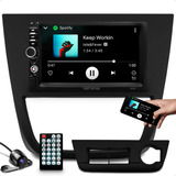 Kit Som De Carro Com Bluetooth Mp5 Usb Moldura Universal