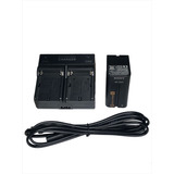 Kit Sony Bat-eria Np-f970 6600 Mah+carregador Duplo