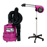 Kit Soprador Maxx 1400w + Secador 5000 Kyklon Rosa Petshop 