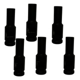 Kit Soquete De Impacto Cr-mo 1/2 Longo 10mm A 19mm 