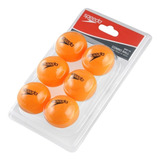 Kit Speedo C/ 6 Bolas Ping Pong P/ Tênis De Mesa Combo Ball