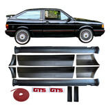 Kit Spoiler Lateral + Frisos + Coluna Gol Gts Quadrado 87/90