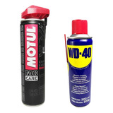 Kit Spray Lubrificante Corrente Motul C2