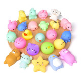 Kit Squishy Mochi Bichinho Macio De Apertar Anti Stress (20)