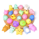 Kit Squishy Mochi Bichinho Macio De Apertar Anti Stress (20)