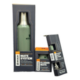 Kit Stanley Chimarrão = Garrafa Mate 1.2l + Bomba + Cuia