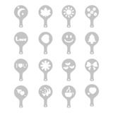 Kit Stencil Barista 8x Pcs Moldes Para Decoração Natalina
