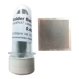 Kit Stencil Universal 0,4mm Solda Esfera 25k Bga Reballing