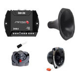 Kit Stetsom Ir 400.4 + Driver Tweeter Corneta Capacitor