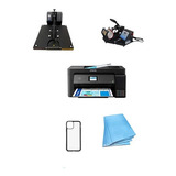 Kit Sublimação A4 38x38+prensa De Canecas+multifunc A4 110v