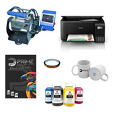 Kit Sublimação Em Canecas Squeeze Copo 1ª Linha Profissional