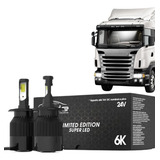 Kit Super Led Code 6000k H1 H3 H4 H7 H8 H11 Hb4 - 24v
