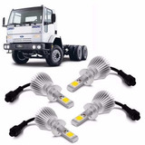 Kit Super Led Ford Cargo 2626 2002 2003 2004 2005 Foco Duplo