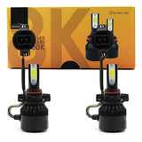 Kit Super Led Tech One H16 8000k 3000 Lm Luz Azul Carro Moto