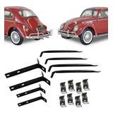 Kit Suporte Calco Tubo Parachoque Dt Tr Fusca 1200 59 69 24p