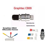 Kit Suporte De Faca Lâmina Para Graphtec Cb09+ 9 Lâminas