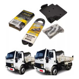 Kit Suporte Do Compressor Ford Cargo 1622 Mecânico Denso 6p