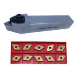 Kit Suporte Ext. 25 Dnmg 15 Frontal + Dnmg 150612 Hti 10 Tin