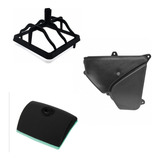 Kit Suporte Filtro Original Honda + Filtro Ar Crf230 + Tampa