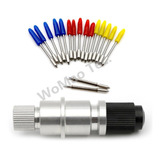 Kit Suporte Metal Plotter Graphtec Cb-09 + 5 Facas 45 Graus