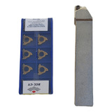 Kit Suporte P/ Torno Rosca R166 16 + 10 Insertos 60º Zcc
