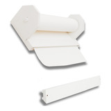 Kit Suporte + Rolo De Papel Para Desenho Criativo Infantil