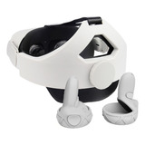 Kit Suporte Strap Alça + Capa Controles Para Oculus Quest 2