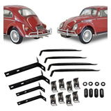 Kit Suporte Tubo Calco Parachoque Dt Tr Fusca 59 70 1200 24p